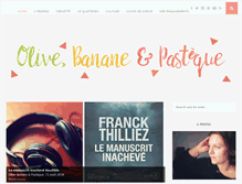 Tablet Screenshot of olive-banane-et-pasteque.com